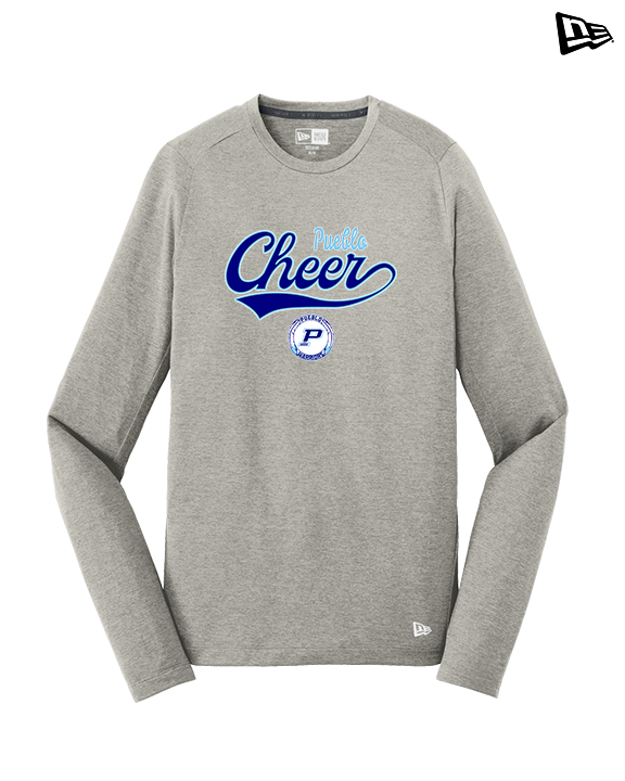 Pueblo HS Cheer Banner - New Era Performance Long Sleeve