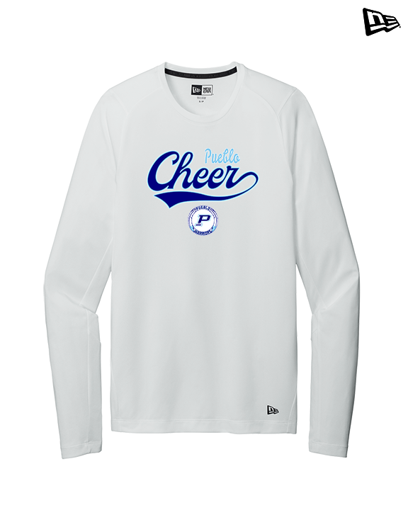 Pueblo HS Cheer Banner - New Era Performance Long Sleeve