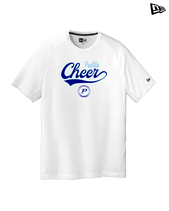 Pueblo HS Cheer Banner - New Era Performance Shirt