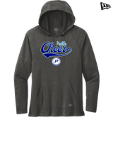Pueblo HS Cheer Banner - New Era Tri-Blend Hoodie