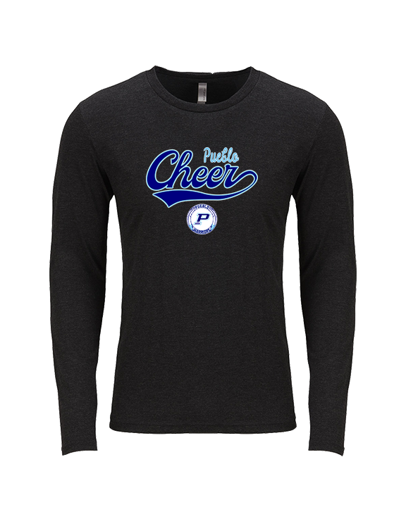 Pueblo HS Cheer Banner - Tri-Blend Long Sleeve