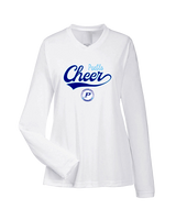 Pueblo HS Cheer Banner - Womens Performance Longsleeve