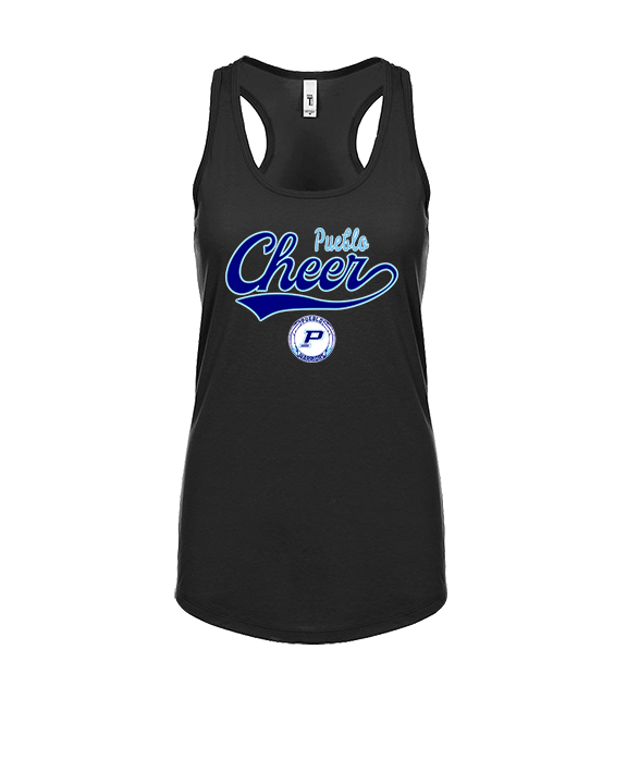 Pueblo HS Cheer Banner - Womens Tank Top