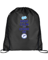 Pueblo HS Cheer Keep Calm - Drawstring Bag