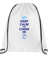 Pueblo HS Cheer Keep Calm - Drawstring Bag