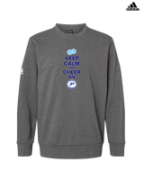 Pueblo HS Cheer Keep Calm - Mens Adidas Crewneck