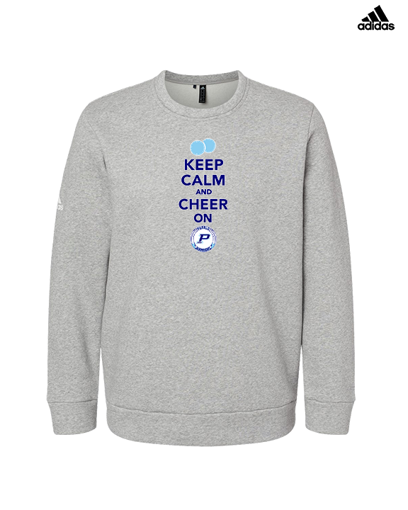 Pueblo HS Cheer Keep Calm - Mens Adidas Crewneck