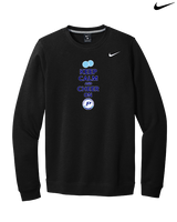 Pueblo HS Cheer Keep Calm - Mens Nike Crewneck