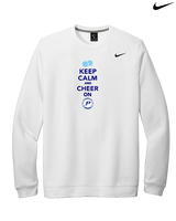 Pueblo HS Cheer Keep Calm - Mens Nike Crewneck