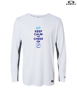 Pueblo HS Cheer Keep Calm - Mens Oakley Longsleeve
