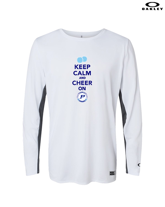 Pueblo HS Cheer Keep Calm - Mens Oakley Longsleeve