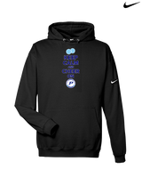 Pueblo HS Cheer Keep Calm - Nike Club Fleece Hoodie