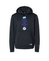 Pueblo HS Cheer Keep Calm - Oakley Performance Hoodie