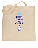 Pueblo HS Cheer Keep Calm - Tote
