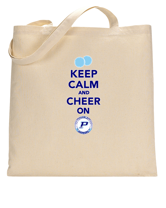 Pueblo HS Cheer Keep Calm - Tote