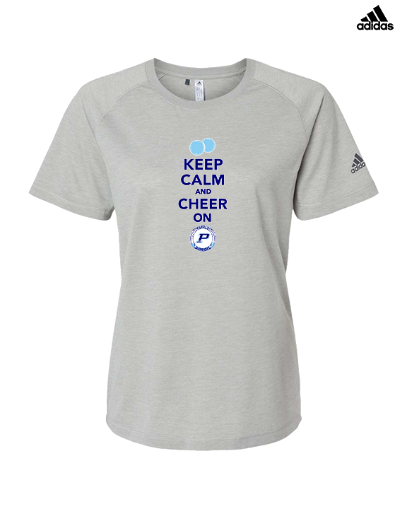 Pueblo HS Cheer Keep Calm - Womens Adidas Performance Shirt