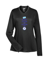Pueblo HS Cheer Keep Calm - Womens Performance Longsleeve