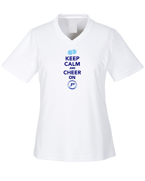 Pueblo HS Cheer Keep Calm - Womens Performance Shirt