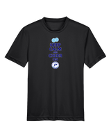 Pueblo HS Cheer Keep Calm - Youth Performance Shirt
