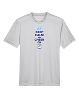 Pueblo HS Cheer Keep Calm - Youth Performance Shirt