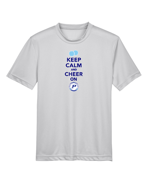 Pueblo HS Cheer Keep Calm - Youth Performance Shirt