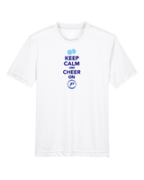 Pueblo HS Cheer Keep Calm - Youth Performance Shirt