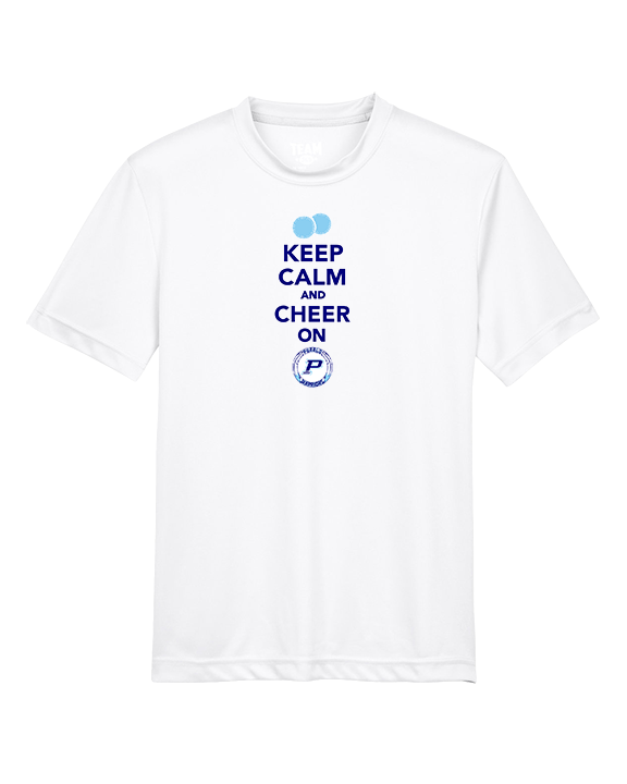 Pueblo HS Cheer Keep Calm - Youth Performance Shirt