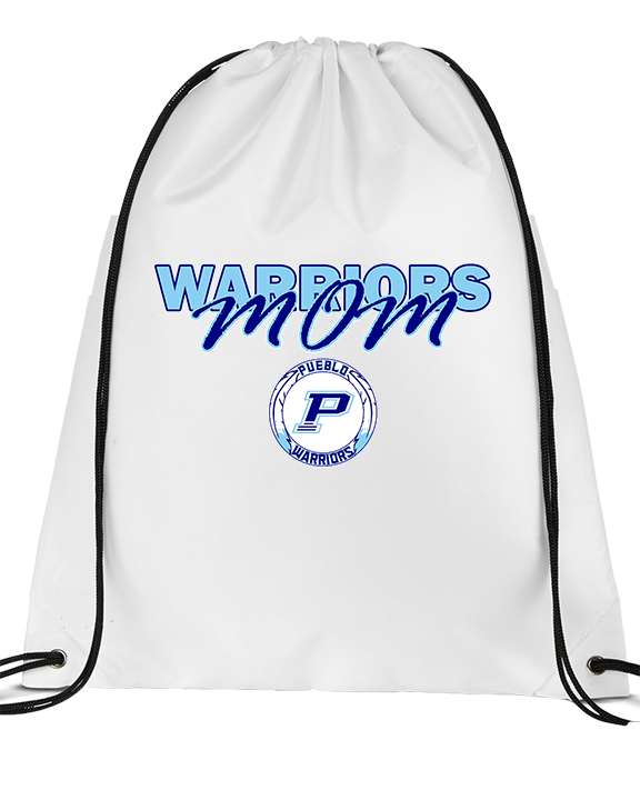 Pueblo HS Cheer Mom v2 - Drawstring Bag