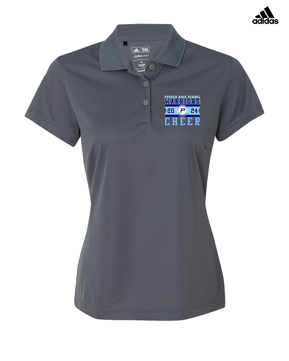 Pueblo HS Cheer Stamp - Adidas Womens Polo