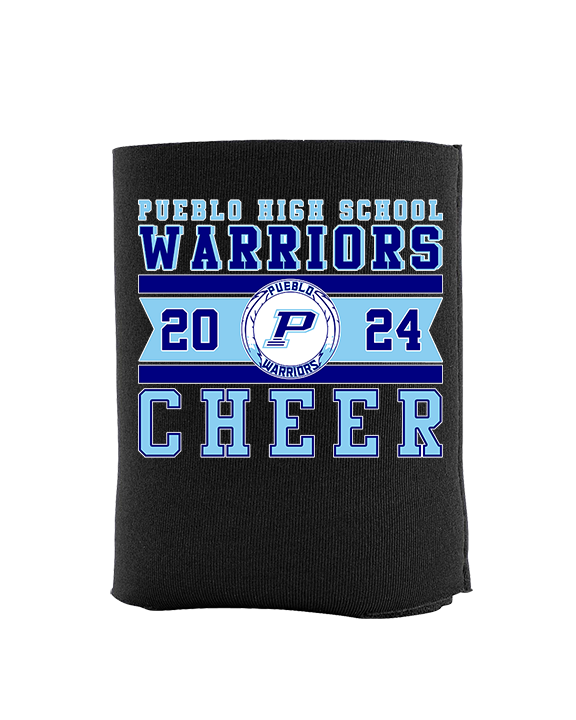Pueblo HS Cheer Stamp - Koozie
