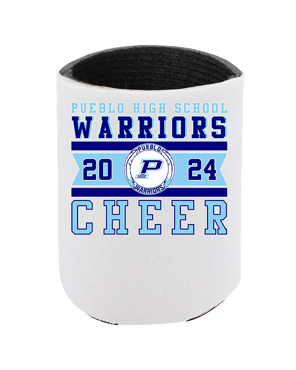 Pueblo HS Cheer Stamp - Koozie