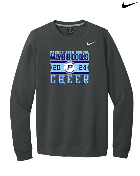 Pueblo HS Cheer Stamp - Mens Nike Crewneck