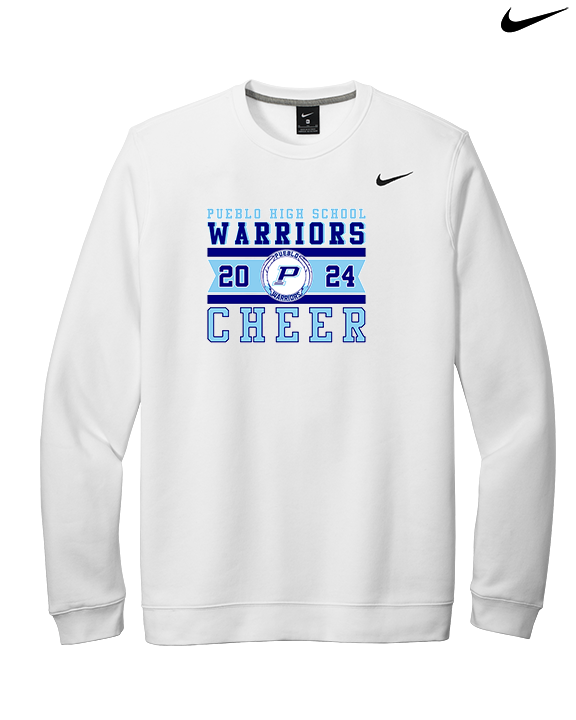 Pueblo HS Cheer Stamp - Mens Nike Crewneck