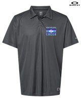 Pueblo HS Cheer Stamp - Mens Oakley Polo