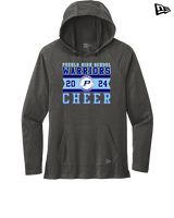 Pueblo HS Cheer Stamp - New Era Tri-Blend Hoodie