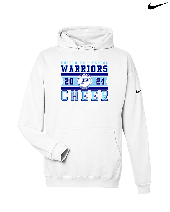 Pueblo HS Cheer Stamp - Nike Club Fleece Hoodie