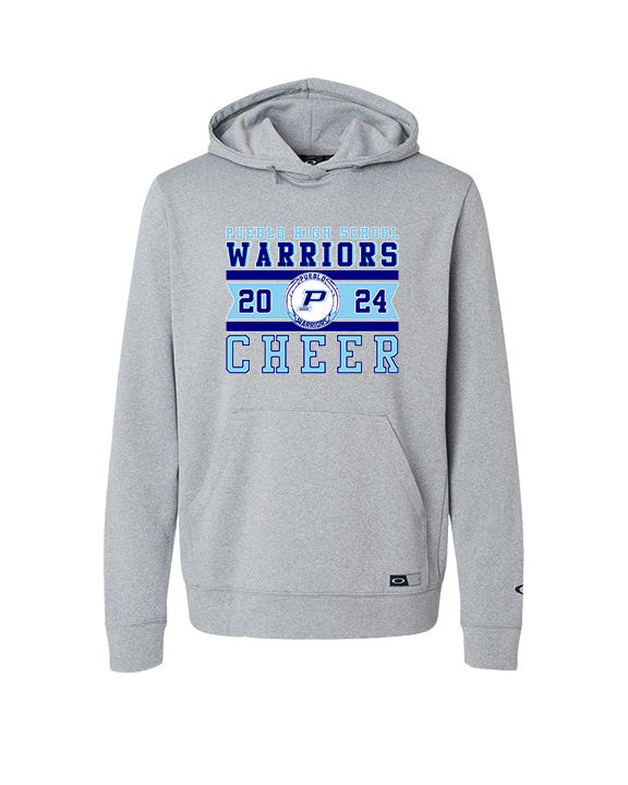 Pueblo HS Cheer Stamp - Oakley Performance Hoodie
