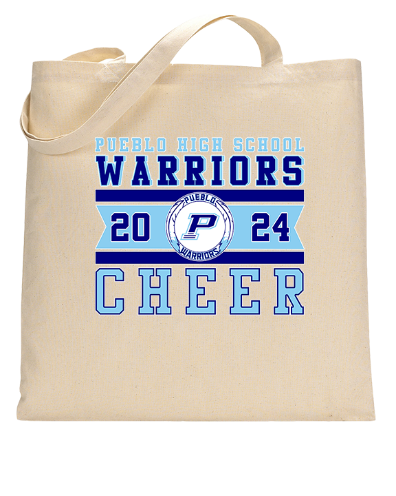 Pueblo HS Cheer Stamp - Tote