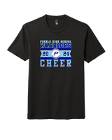 Pueblo HS Cheer Stamp - Tri-Blend Shirt