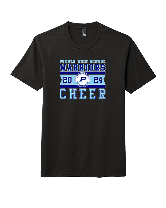 Pueblo HS Cheer Stamp - Tri-Blend Shirt