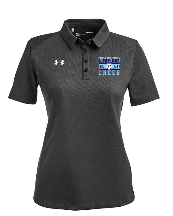 Pueblo HS Cheer Stamp - Under Armour Ladies Tech Polo