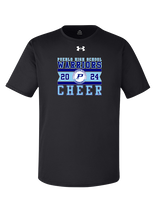 Pueblo HS Cheer Stamp - Under Armour Mens Team Tech T-Shirt