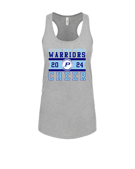 Pueblo HS Cheer Stamp - Womens Tank Top