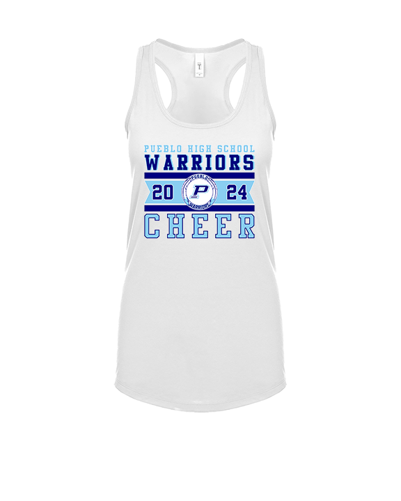 Pueblo HS Cheer Stamp - Womens Tank Top