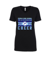 Pueblo HS Cheer Stamp - Womens Vneck