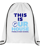 Pueblo HS Cheer TIOH v2 - Drawstring Bag