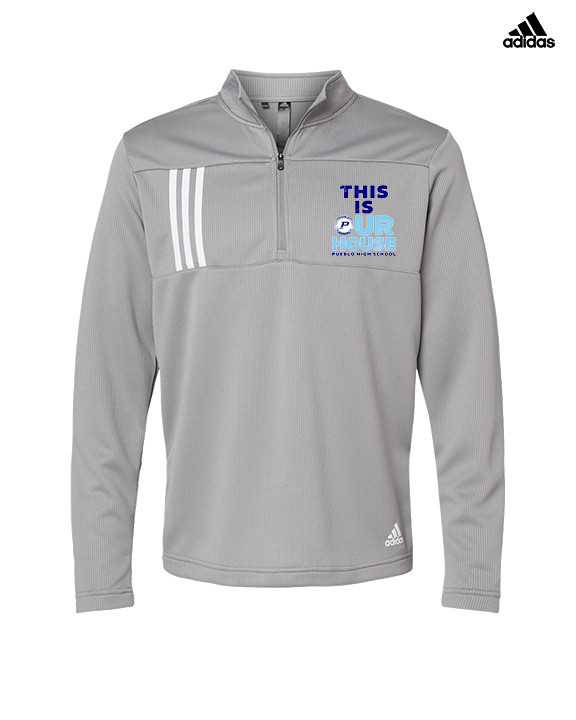 Pueblo HS Cheer TIOH v2 - Mens Adidas Quarter Zip