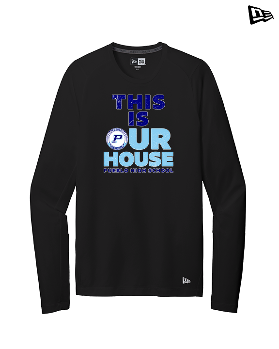 Pueblo HS Cheer TIOH v2 - New Era Performance Long Sleeve