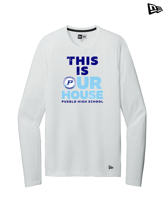 Pueblo HS Cheer TIOH v2 - New Era Performance Long Sleeve