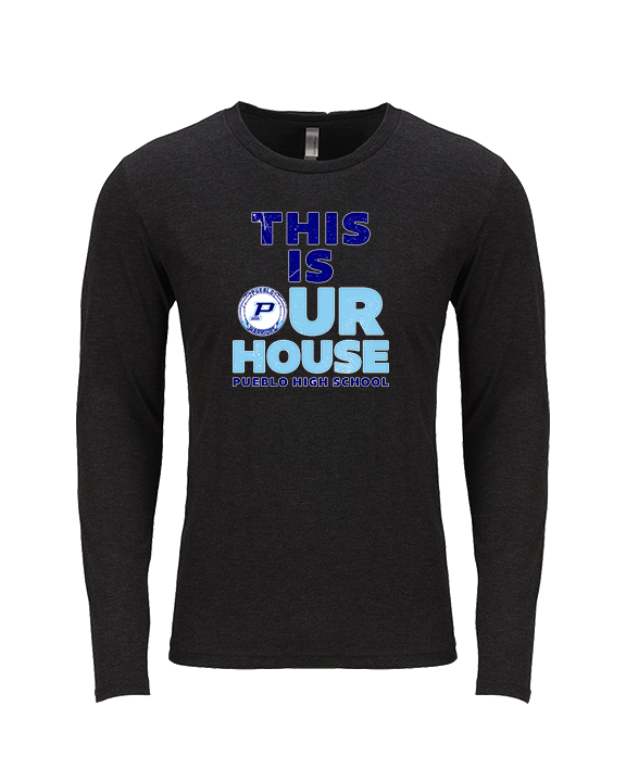 Pueblo HS Cheer TIOH v2 - Tri-Blend Long Sleeve